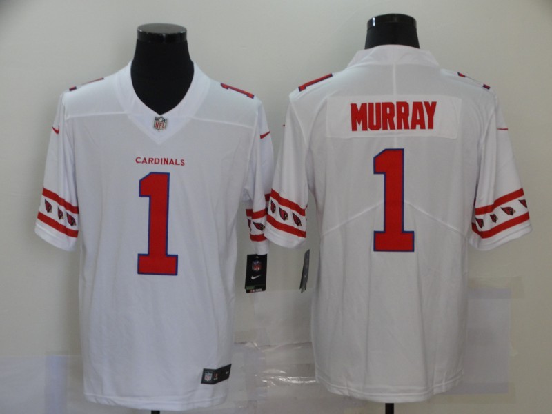 Men's Arizona Cardinals Kyler Murray #1 White Jersey